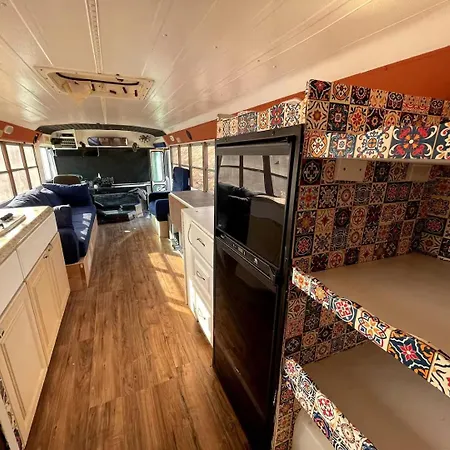 The Big Red Schoolbus Villa